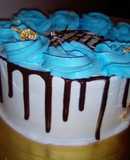 Chocolate drips for dessert toppings,cakes and ice creams
