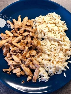 Una foto de Soja texturizada marinada I Cómo preparar Soya texturizada