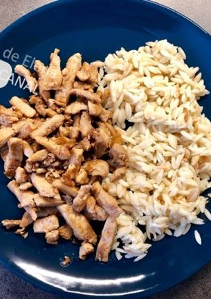 Una foto de Soja texturizada marinada I Cómo preparar Soya texturizada