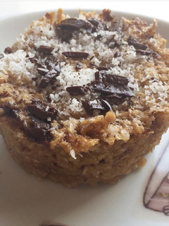 Una foto de Muffins de Dulce de Leche, Coco y Chocolate