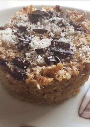 Una foto de Muffins de Dulce de Leche, Coco y Chocolate