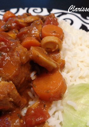 Une photo de Veau Marengo