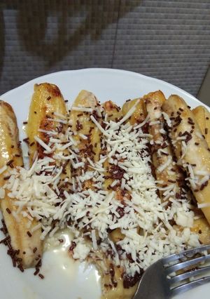 Foto resep Pisang Bakar Coklat Keju