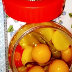 A picture of Pani wala achar😋.