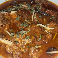 Mutton korma A picture of Mutton korma.