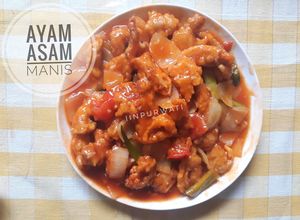 Foto resep Ayam asam manis