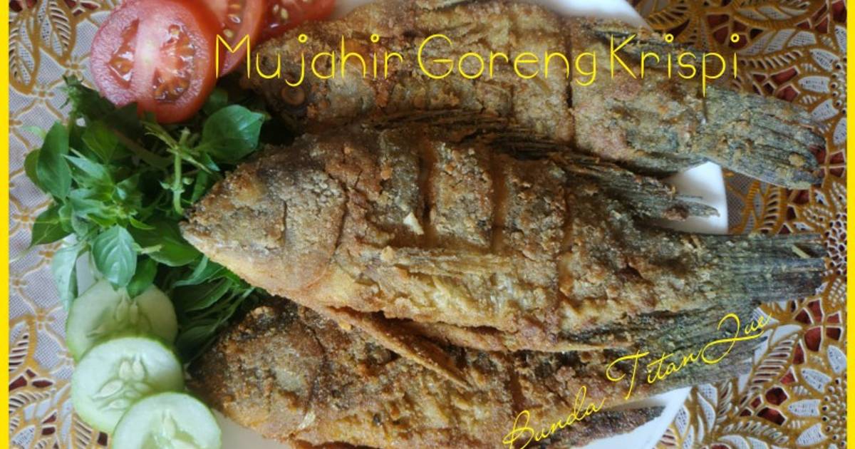 41 resep ikan mujair goreng tepung crispy enak dan mudah - Cookpad