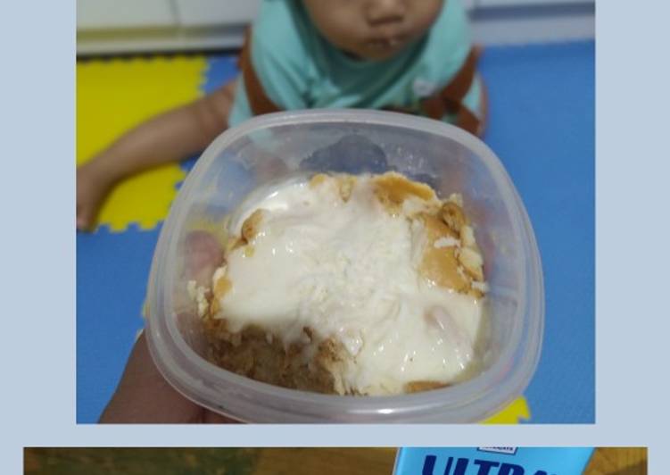 Resep: MPASI 8-10 Bulan : Cheese biskuit lumer (Camilan) yang Enak