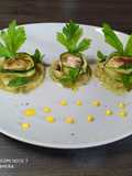 Capesante avvolte da zucchine marinate🥒🥒🥒🥒🍃