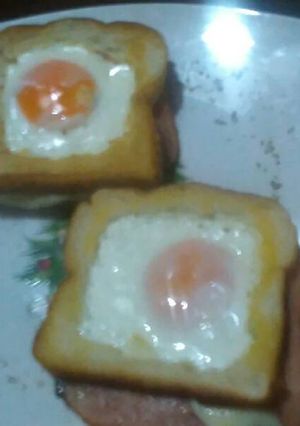 Una foto de Sandwich con huevo