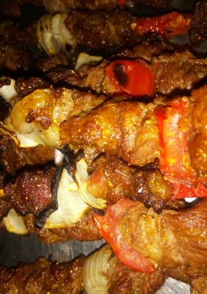 صورة لوصفة شواء على الجمر