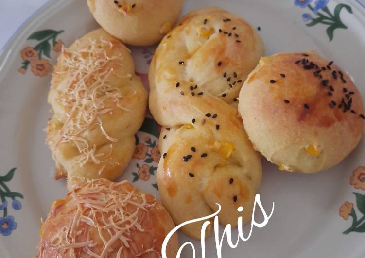 Bagaimana mengolah Roti Kepang Jagung Manis Anti Gagal