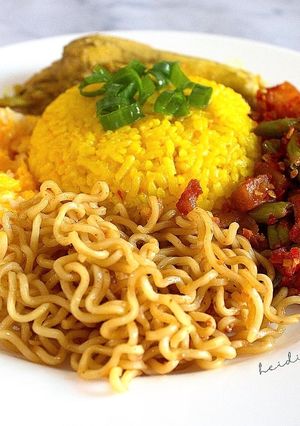 Foto resep Nasi Kuning Sehat tanpa Santan