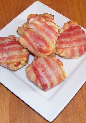 Csirkemell torta falatkák recept fotója
