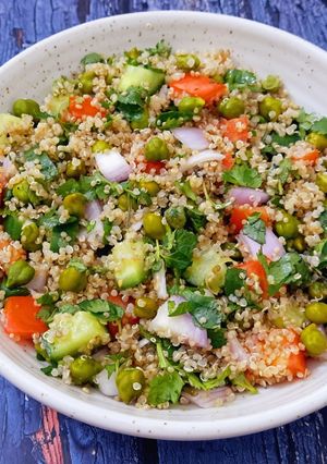 A picture of Quinoa Tabbouleh.