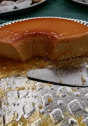 Una foto de Flan con leche condensada (del Cono)