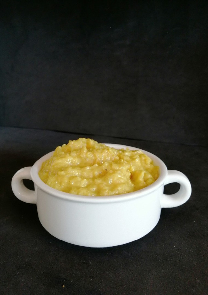 Una foto de Curry de manzana