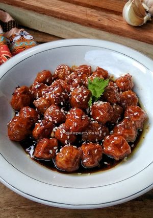 Foto resep Bakso goreng madu wijen