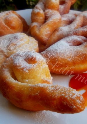 Kelt csöröge - csigafánk recept fotója