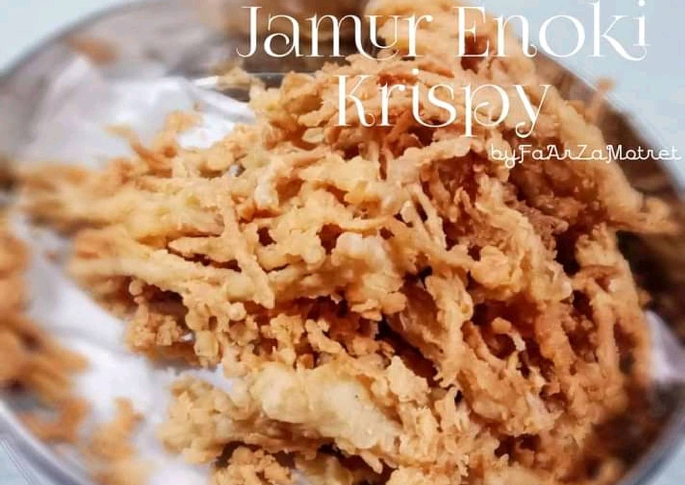 Resep Jamur Enoki Krispi Anti Gagal