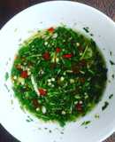 Nước mắm ngò Nha Trang