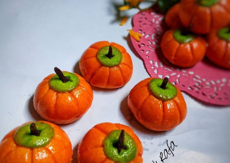 Proses Membuat Pumpkin cookies, Enak Banget