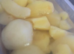 Una foto de Compota de manzana