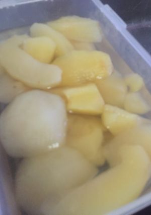 Una foto de Compota de manzana