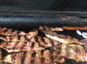 Una foto de Pulpa de cerdo a la parrilla
