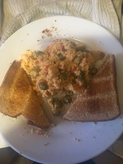 A picture of Spanish Eggs.