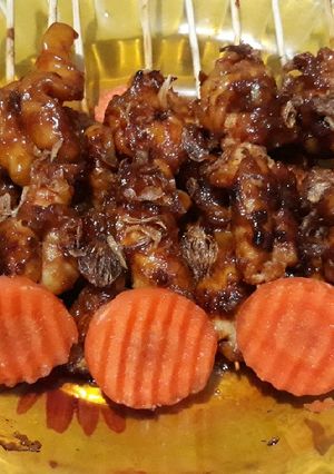 Foto resep Sate udang bakar madu