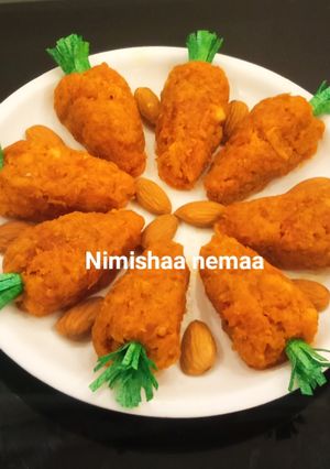 केसरइलायची स्वीट कैरेट (kesar elaichi sweet carrot recipe in Hindi) रेसिपी मुख्य फोटो