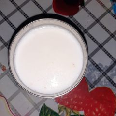 A picture of Badam milk.