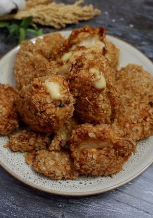 Foto resep Fried Chicken Oatmeal