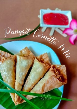 Foto resep Pangsit Cornetto Mie