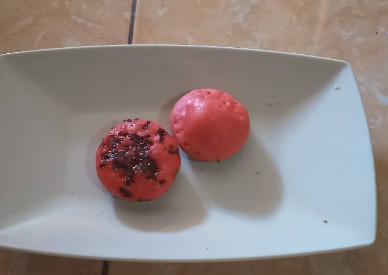 Resep kue cubit red velvet