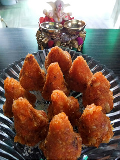 A picture of Modak #orangecolour #day_5.
