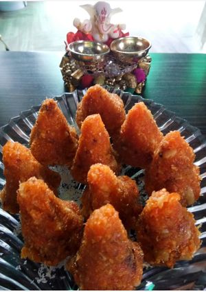 A picture of Modak #orangecolour #day_5.