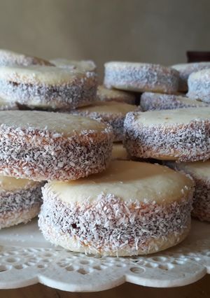 Una foto de Alfajor de maicena
