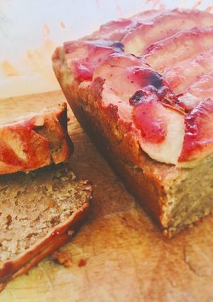 Una foto de Bizcocho fitness se manzana y avena (ideal como pre entreno)