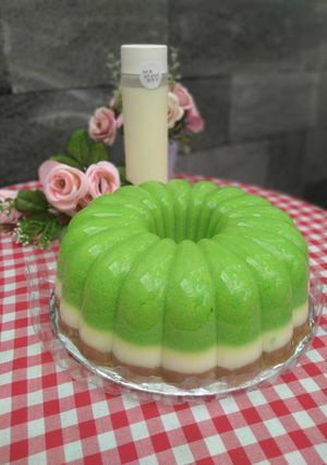 Foto resep Puding Pandan Gula Jawa