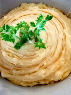 Burgonyapüré sajttal recept fotója