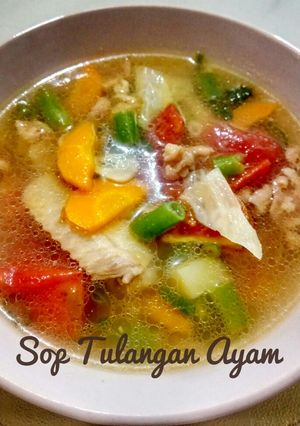 Foto resep Sop tulangan ayam