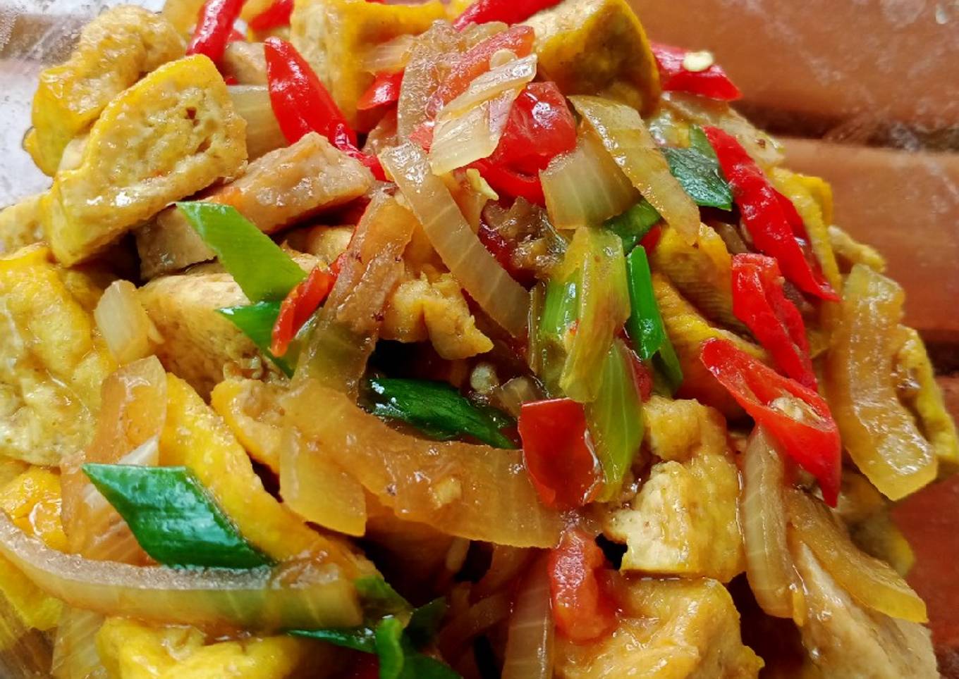 Tahu Kuning Teriyaki