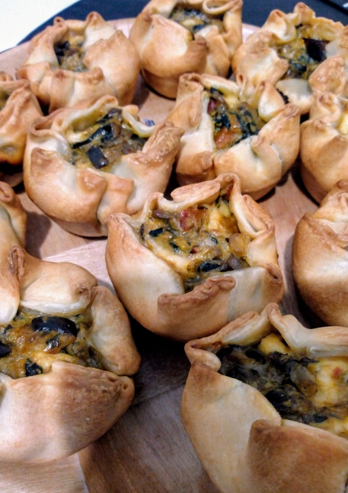 Una foto de Canastitas rápidas de verduras