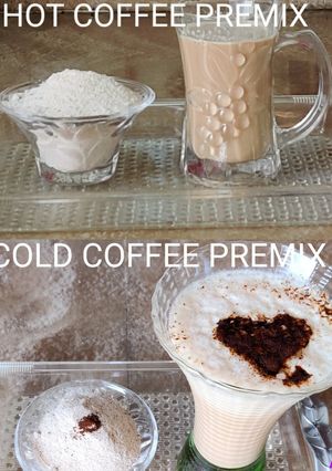 A picture of Hot and Cold Coffee Premix.
