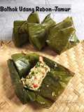 Botok Udang Rebon-Jamur Tiram
