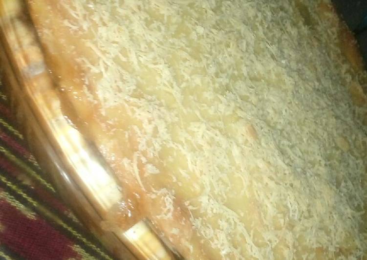 Cara Gampang Menyiapkan Makaroni schotel panggang with cheese sauce Anti Gagal