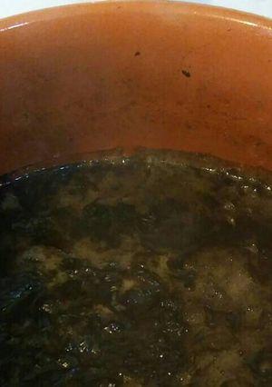 Una foto de Frijoles de la olla con chipilín