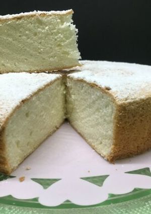 Una foto de Bizcocho de claras de huevo